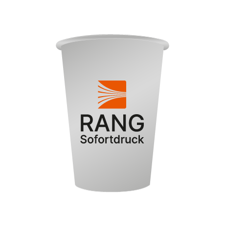 Pappbecher BIO | 220 ml einwandig | rundum bedruckt