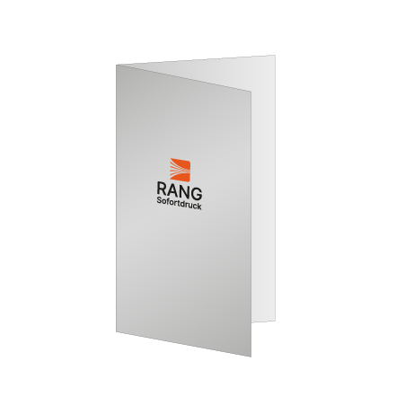 Faltblatt Einbruchfalz 4-Seiter | DIN A6 hoch | beidseitig bedruckt